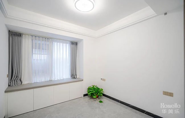 146㎡四居改大三居,主臥加入衣帽間,享受來(lái)自大套房的舒適